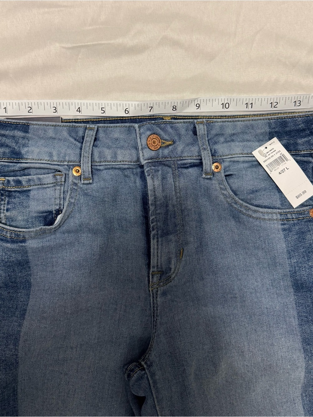 GAP Denim Two-Tone Universal Legging Super Stretch Jeans - Picture 6 of 7